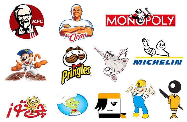 انواع لوگو - Mascot logo