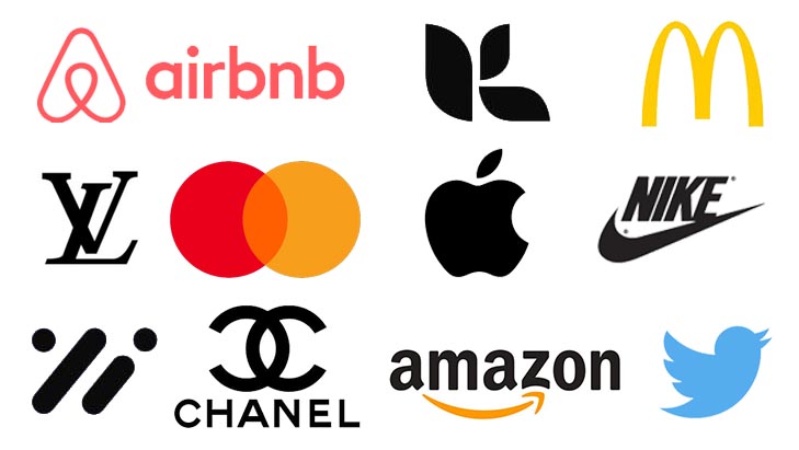 انواع لوگو - minimal logo